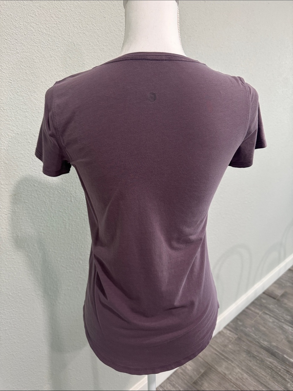 lululemon athletica Scoop Neck Short Sleeve Tee in Plum - Picture 3 of 3